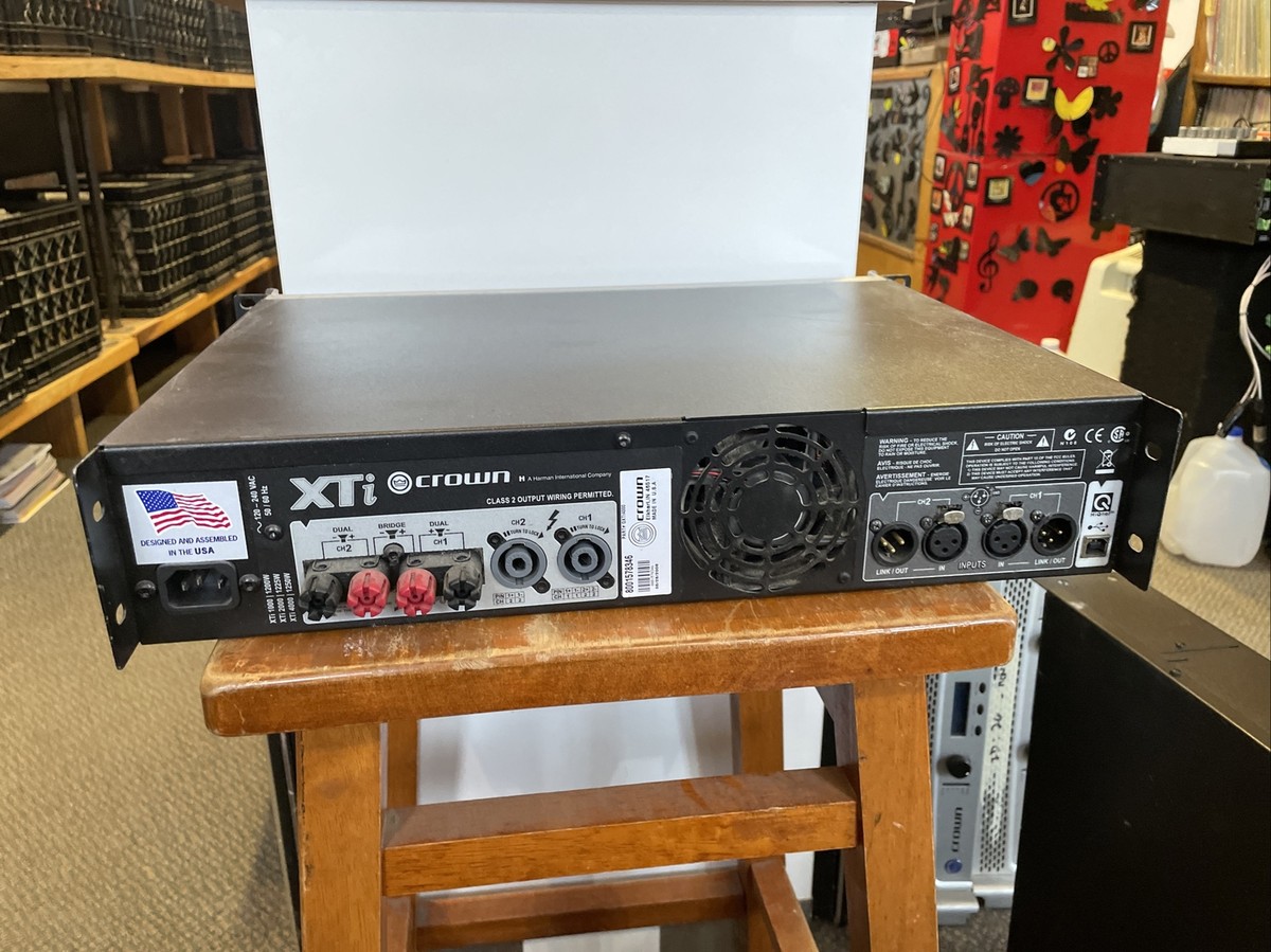 専門店では AMCRON XTi4000 パワーアンプ|山陽電子商会 第弐 専門店では AMCRON XTi4000 パワーアンプ|山陽電子商会 第弐