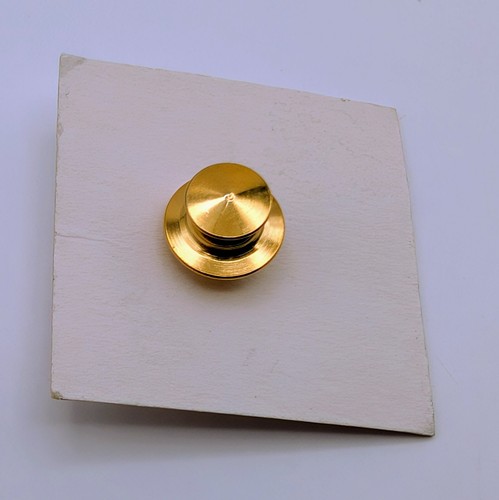 Wells Fargo Postkutsche Wagen goldfarben Pin Revers Vintage - Bild 2 von 3