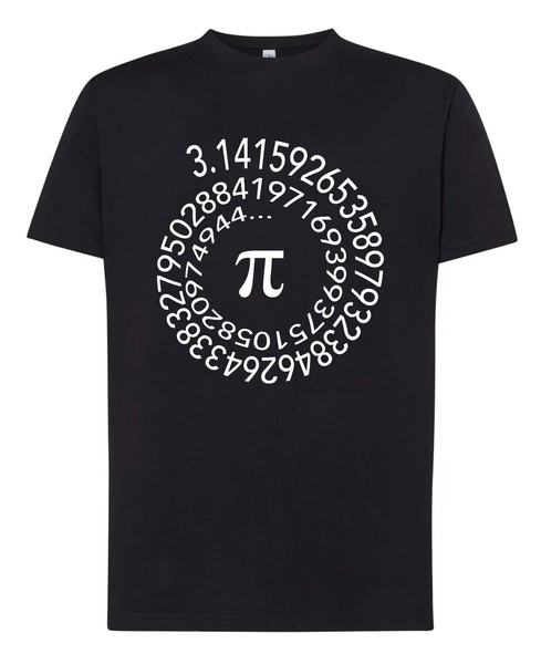 Camiseta  HUMOR FRIKI NUMERO PI   Nueva. Indicar Talla