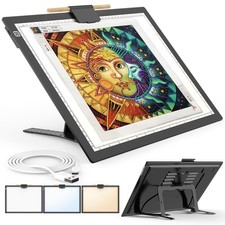 A3 Light Board for Diamond Painting, Rechargeable Battery Light Pad, Magnetic
