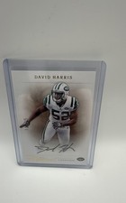 2011 Panini Prime Signatures - David Harris #46 Gold Signatures /25 Jets Card