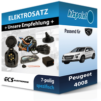 für Peugeot 4008 05.2012-Jetzt ECS E-Satz 7Polig Fahrzeugspezifisch NEU