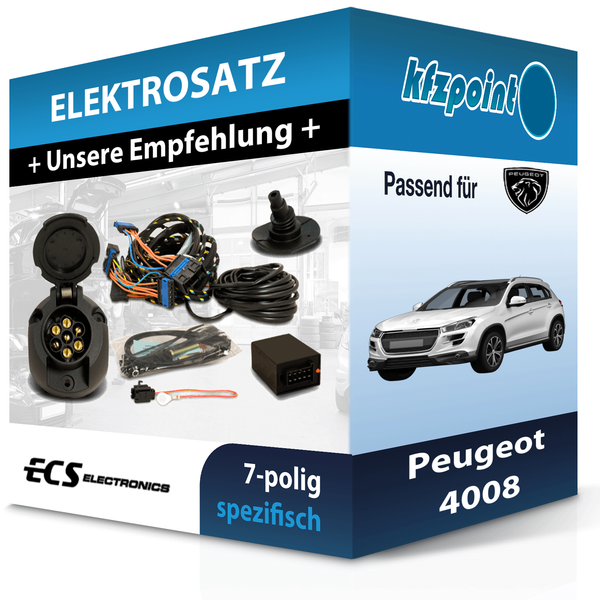 für Peugeot 4008 05.2012-Jetzt ECS E-Satz 7Polig Fahrzeugspezifisch NEU-image