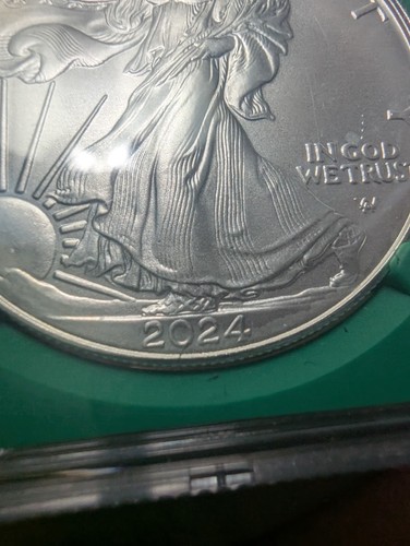 American Eagle 2024 MS 69 (Brilliant Uncirculated) 1 Oz Pure Silver .999 NGC 1 $ - Bild 6 von 12