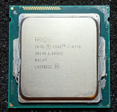 Intel Core I7-4770 CPU Processor 3.40 GHz Quad Core Haswell - FOR PARTS