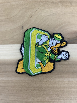3 x3  NCAA Oregon DUCKS Daffy Duck Iron-On Patch. MINT.  FREE SHIPPING