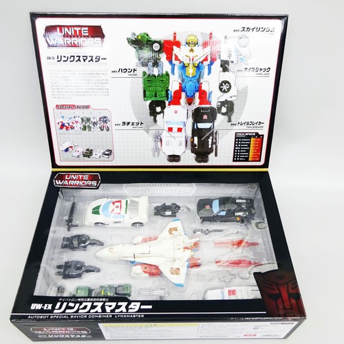 Transformers Unite Warriors UW-EX LynxMaster Sky Lynx Combiner Wars Takara Tomy - Picture 2 of 9