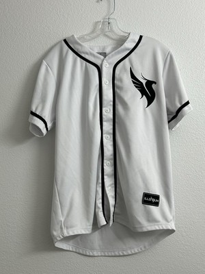 Illenium #3 Button Up Jersey Size M White Black Nick Miller American Musician DJ