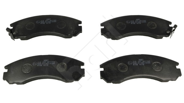 Vorderachse Hart 215 257 Bremsbelagsatz, Scheibenbremse FüR CitroËN,Dodge,Mitsub-image