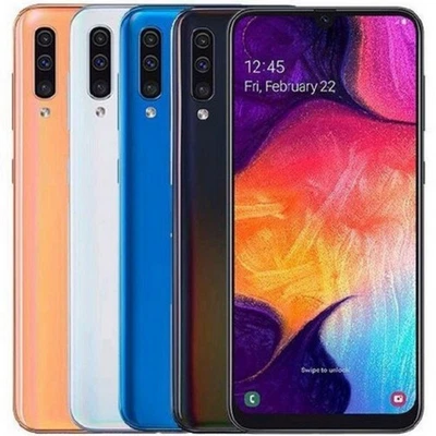 Samsung Galaxy A50 - 128GB - SM-A505F - Dual-Sim - Ohne Simlock - Ohne Vertrag - Bild 1 von 4