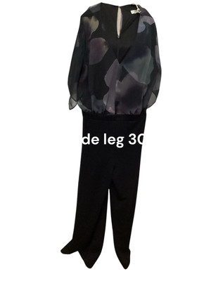 Rjr John Rocha Jumpsuit Inside Leg 30   Suit t all Lady Jumpsuit size 12 Bnwt