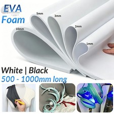 EVA Foam Sheet Plate Mat Cosplay 1 2mm 3mm 5mm 8mm 10mm Thick White/Black Crafts