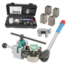 Professional Brake Line Flaring Tool Kit Flare, Single Flare, Bubble 45 Degree