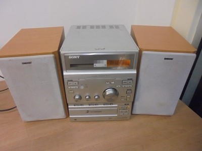 Sony CMT-CP300 Micro HiFi Component Stereoanlage 3 CD Wechsler / Kassettendeck