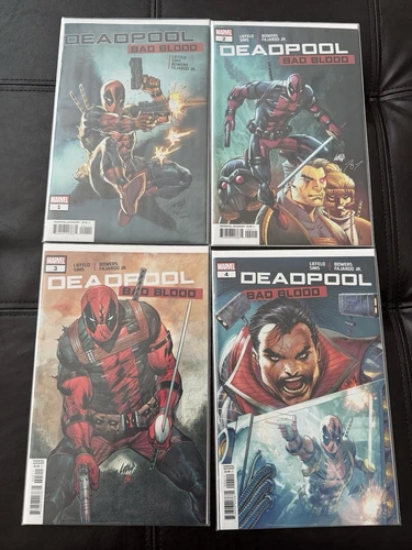 Deadpool Bad Blood 1-4 Rob Liefeld  - Complete 1st Series NM
