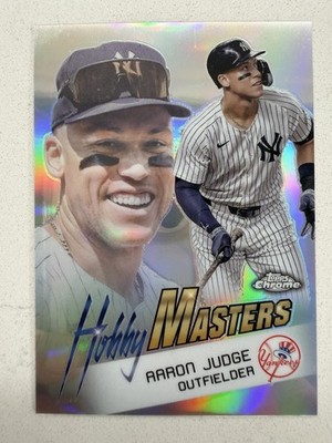 2025 Topps Chrome - Hobby Masters Aaron Judge #HM-4