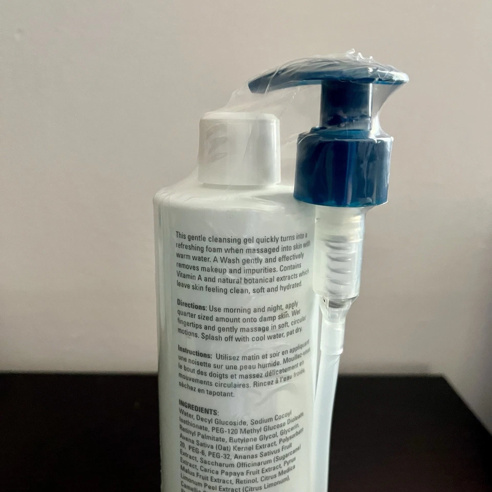 Serious Skincare A Defiance A Wash gel antienvejecimiento limpiador en espuma 12 oz nuevo Foto 3 de 4
