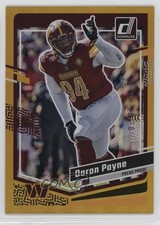 2023 Panini Donruss Press Proof Gold 20/50 Daron Payne #295 0jm6