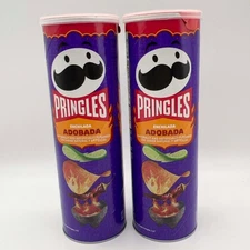 Pringles Enchilada Adobada Potato Crisps 2 Cans 5.5oz Each Limited Edition