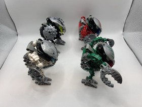 Bionicle Bohrok Kal:  8573 + 8574 + 8575 + 8576 Complete With Krana (No Manual)