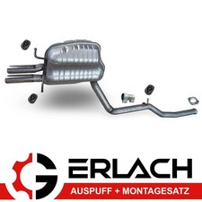 Endschalldämpfer für Mercedes C-Klasse C207 S204 W204 Auspuff 7178