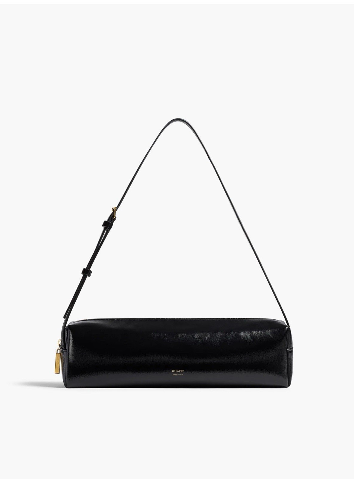 Khaite Kye Patent Leather Shoulder Bag Women's
