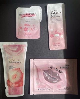 Sakura Kosmetikpflegeset, für Gesicht, alle Haut
