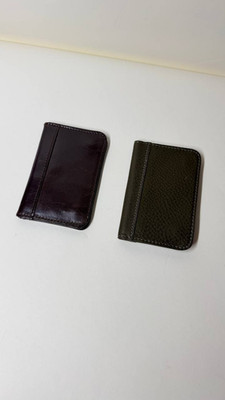 Moore & Giles Leather Card Holder Wallet Slim Minimalist Made in USA