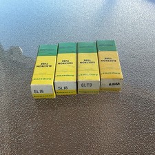 Vintage Amperex Electron Tubes/4 NOS