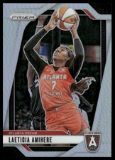 Laeticia Amihere 2024 Panini Prizm WNBA #54 Silver Prizms Atlanta Dream