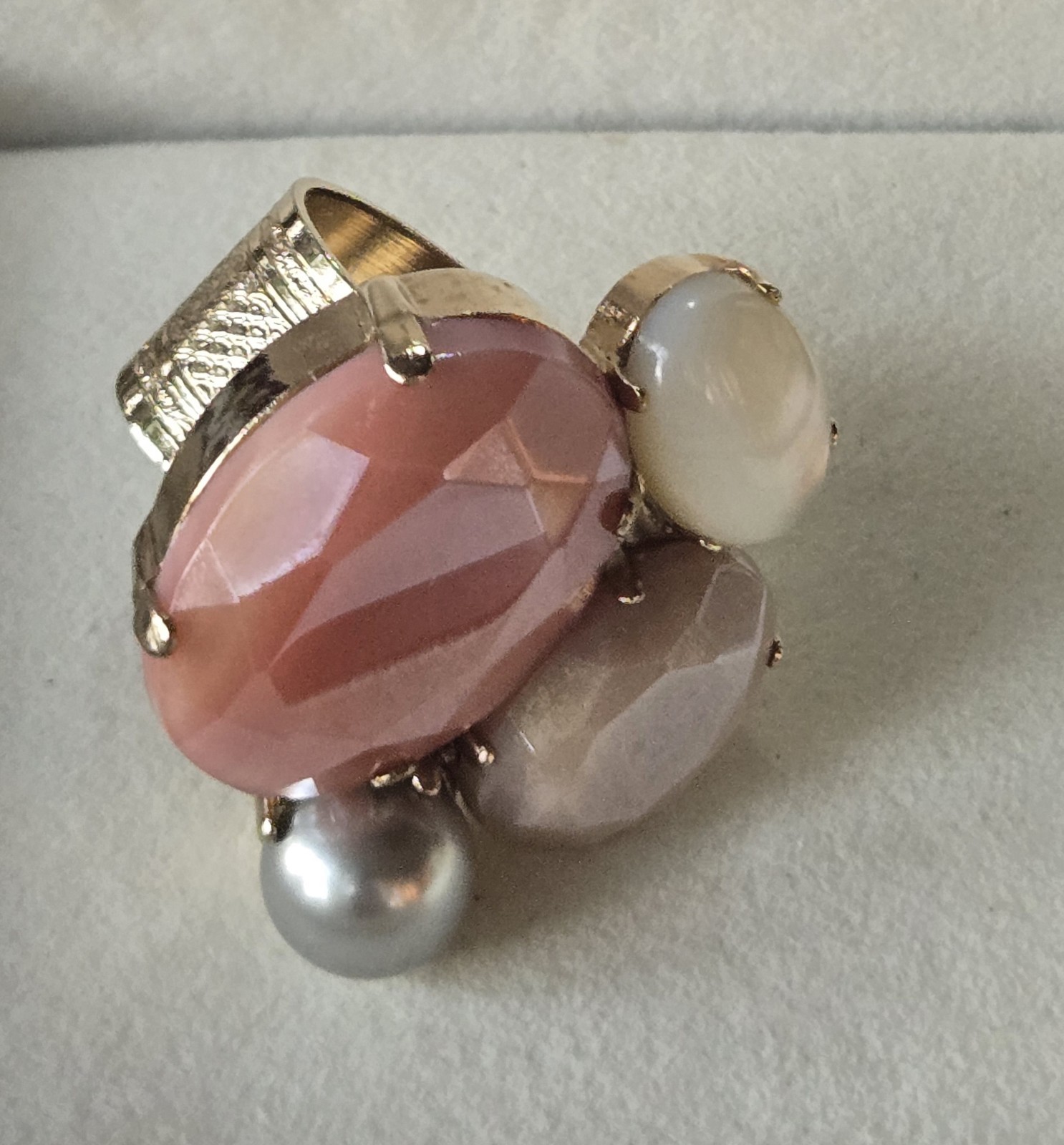 Philippe Ferrandis Paris Signed Statement Ring Pi… - image 2