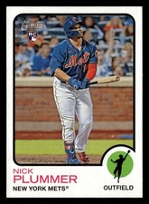 Nick Plummer 2022 Topps Heritage #624 New York Mets ROOKIE Buy10get5FREE