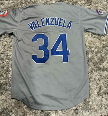 FERNANDO VALENZUELA #34 Los Angeles Dodgers World Series Baseball