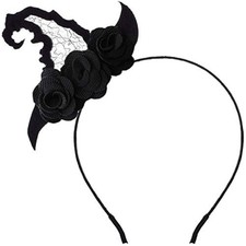 Halloween Spider Ghost Pumpkin mini witch hat Hair Hoop Cosplay Devil Headband