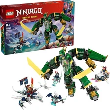 LEGO® NINJAGO Lloyd Jet Mech 71845 5 Minifigs Age 9+ Transforming Building Toy