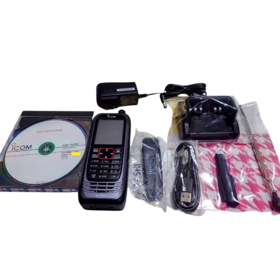 Modified ICOM IC-R30 CS-R30 Premium Set Digital Handy Receiver 0.1-3304MHz Used - Image 2 of 4