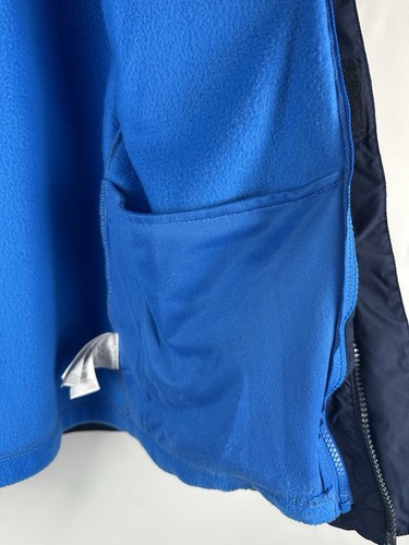 Columbia Blue Interchangeable Full Zip Omni-Tech Waterproof Jacket Youth*LG - Picture 8 of 10