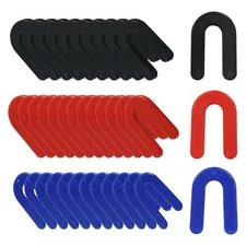 60 Pcs Auto Lift Installation Leveling Shim Kit, Plastic Shims 2 Post 4 red 