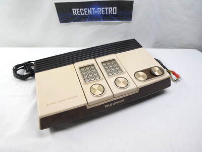 Sears Super Arcade console Composite MOD new Caps seller recondition