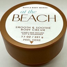 1/BATH BODY WORKS AT THE BEACH SMOOTH SOOTHE BODY CREAM 7.1 Oz/ 201 g NEW