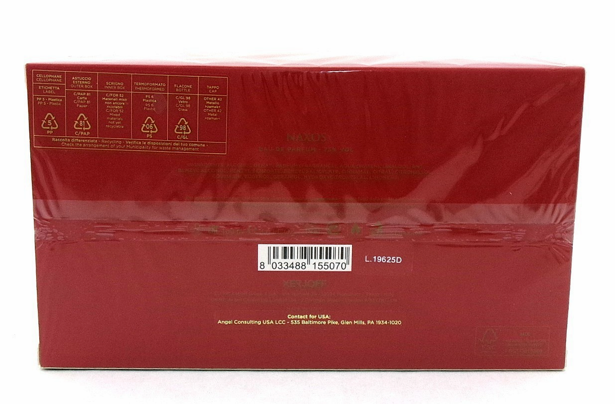 Xerjoff Naxos 100ml Eau De Parfum Spray –Unisex Luxury Niche