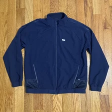 Figs Cobaki Scrub Jacket RN Nurse Medical Work Wear - Navy - Size Men’s Large L