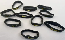 OREGON DUCKS FOOTBALL NIKE PE BICEP BANDS SET OF TEN (10) GO DUCKS! FOREST GREEN