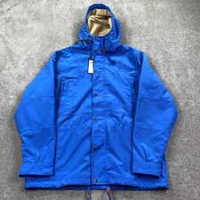 Alpine Mountain Adventure 1962 Sport Parka Jacket Men's Size M Blue Infusion