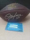 Lawrence Taylor Signed Football.  COA.   Giants