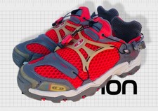 Salomon Techamphibian Sandalen Wandern Vintage Wasserschuhe Rot Größe 42 US 8...