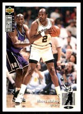 Moses Malone 1994-95 Collector's Choice  #281 Spurs NBA READ FREE SHIPPING