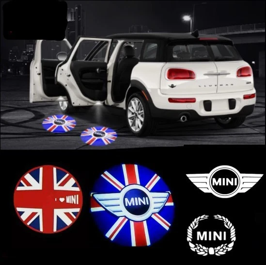 Mini Door Projection Laser Welcome Light LED Light for R56 R57 R61 F55  2x - Image 2 of 4