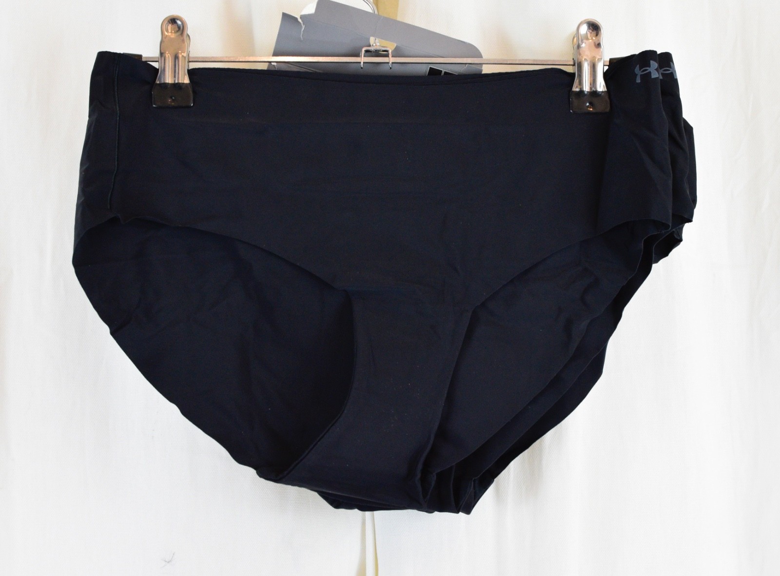 Under Armour 3 PACK Womens Pure Stretch No Show Underwear Black Size Large