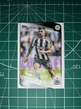 Topps UEFA Bruno Guimarães Newcastle United #117 2025-26 Soccer Card